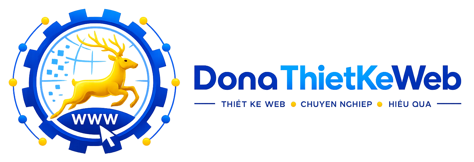 Logo DonaThietKeWeb