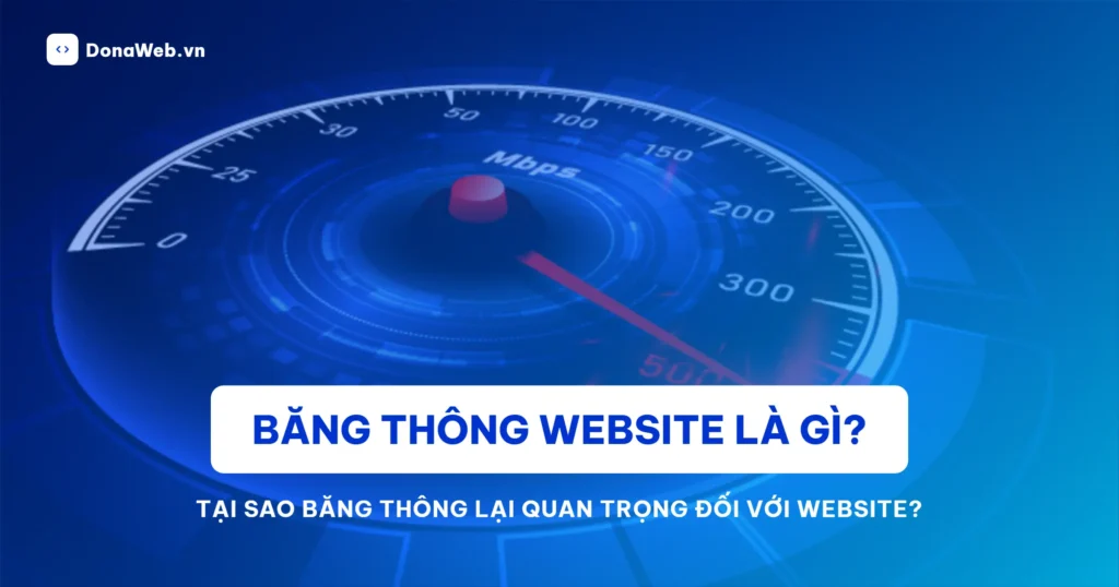 Băng thông Website là gì