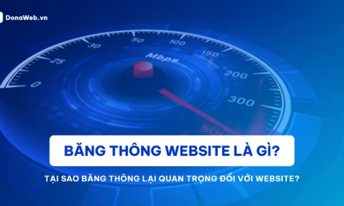 Băng thông Website là gì