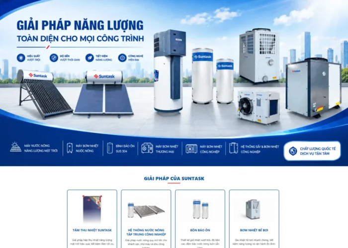 DonaWeb thiết kế web công ty Suntask