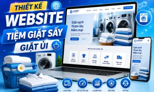 Thiết Kế Web Giặt Sấy Đồng Nai, DonaWeb Tạo Website Cho Tiệm Giặt Ủi